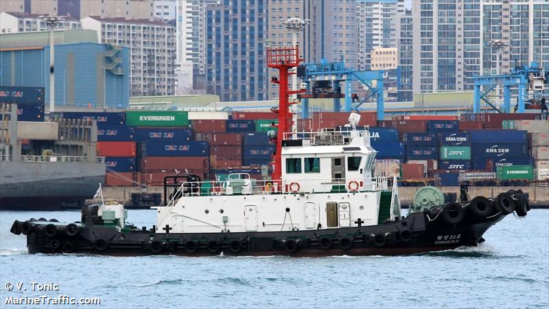 hyop sung no21 (Tug) - IMO , MMSI 440028270, Call Sign 391 under the flag of Korea