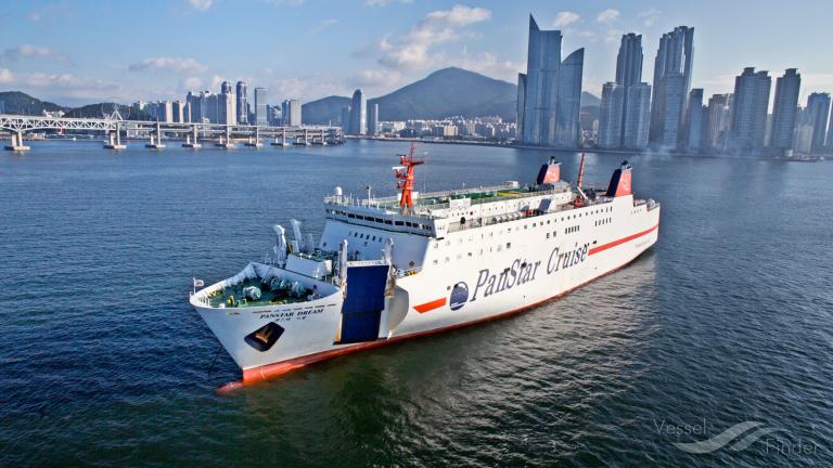 panstar dream (Passenger/Ro-Ro Cargo Ship) - IMO 9162150, MMSI 441178000, Call Sign DSFU2 under the flag of Korea
