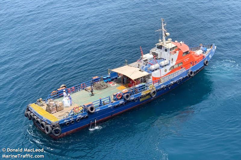 aos 3 (Offshore Tug/Supply Ship) - IMO 8628298, MMSI 470541000, Call Sign A6E2795 under the flag of UAE