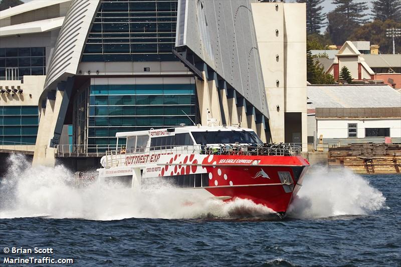 sea eagle (Passenger ship) - IMO , MMSI 503065750 under the flag of Australia