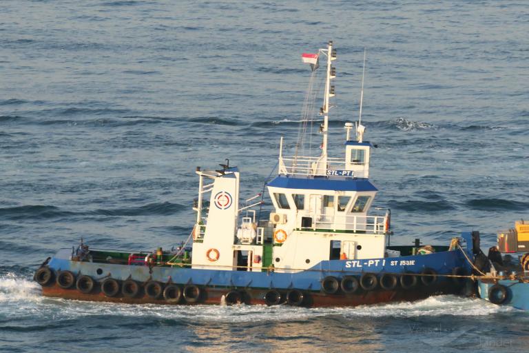 stl-pt1 (Pusher Tug) - IMO 9792797, MMSI 563035180, Call Sign 9V3695 under the flag of Singapore